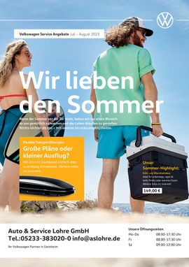 Auto & Service Lohre GmbH | Online-Prospekt